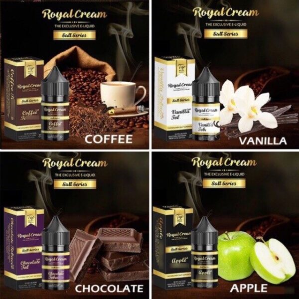 Royal Cream Freebase 60ml Genuine Stock Buy Now - Vape And Go
