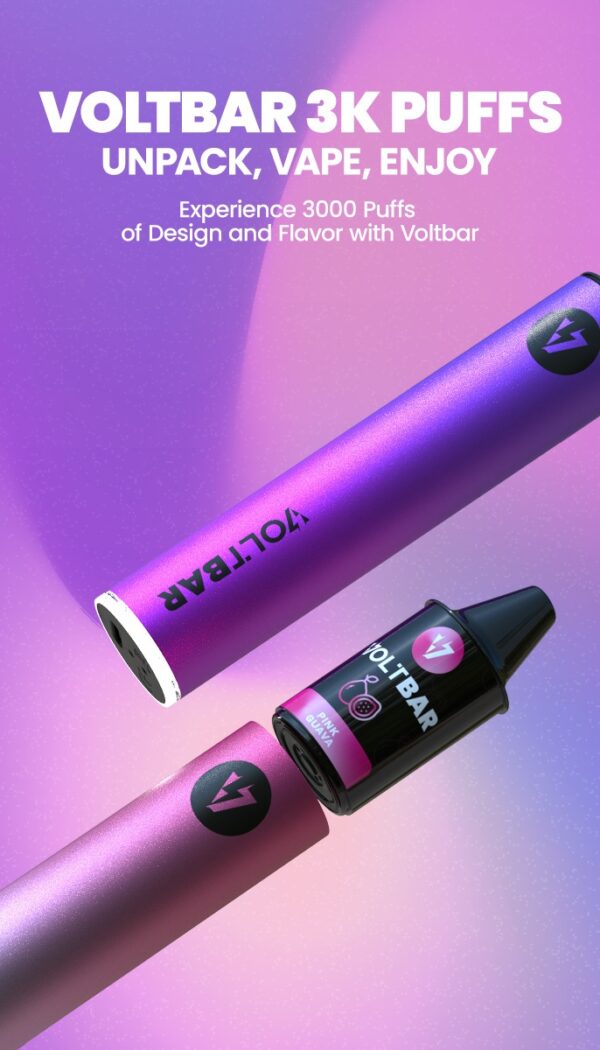 Volt stick 3000 Puff Starter Kit Pack by VOLT BAR Akta 852 Registered Genuine Stock Buy Now - Image 2
