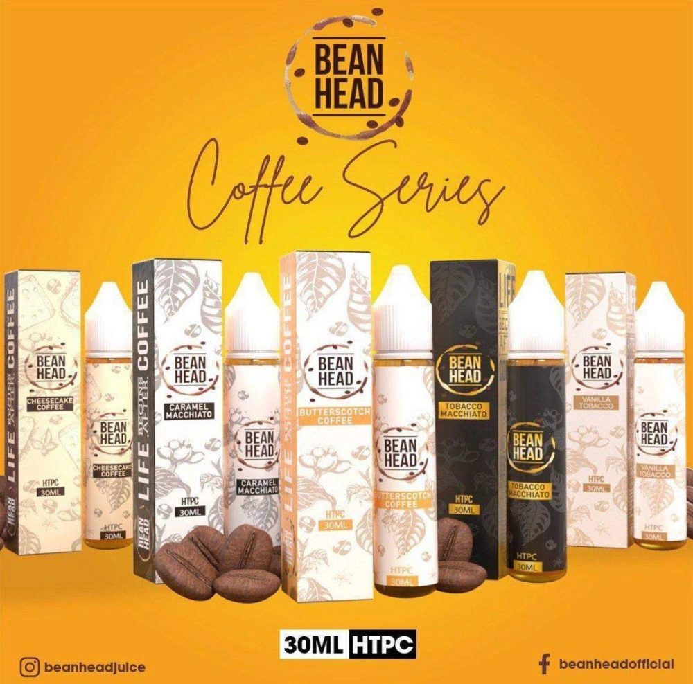 BEAN HEAD HTPC 30ML BY VD JUICE Genuine Stock Buy Now - Vape And Go
