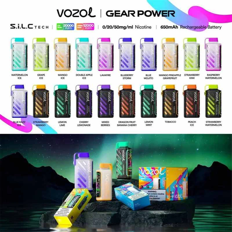 Vozol Gear Power 20k Genuine Stock Buy Now - Vape And Go
