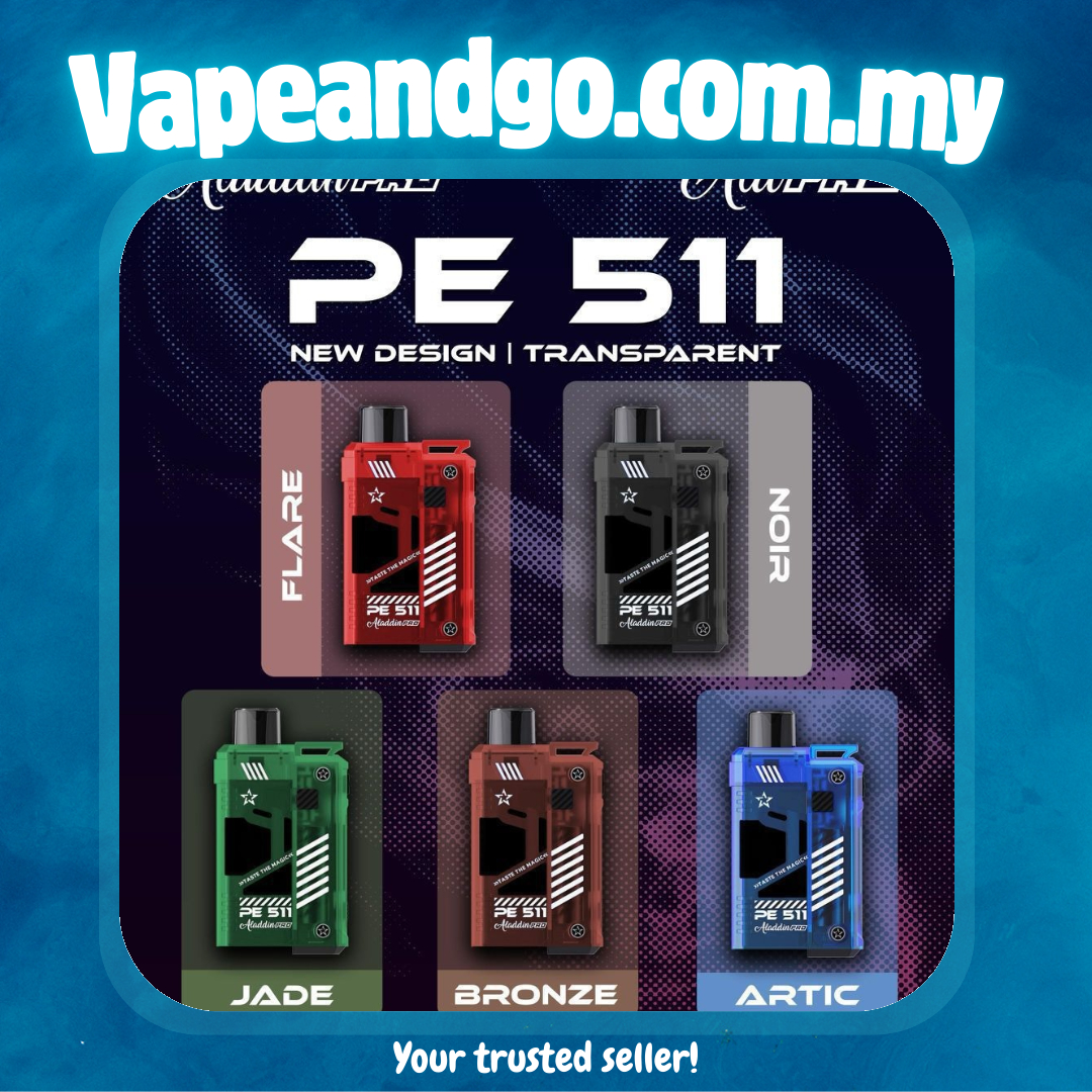 Aladdin Pro PE511 Starter Kit Genuine Stock Buy Now - Vape And Go