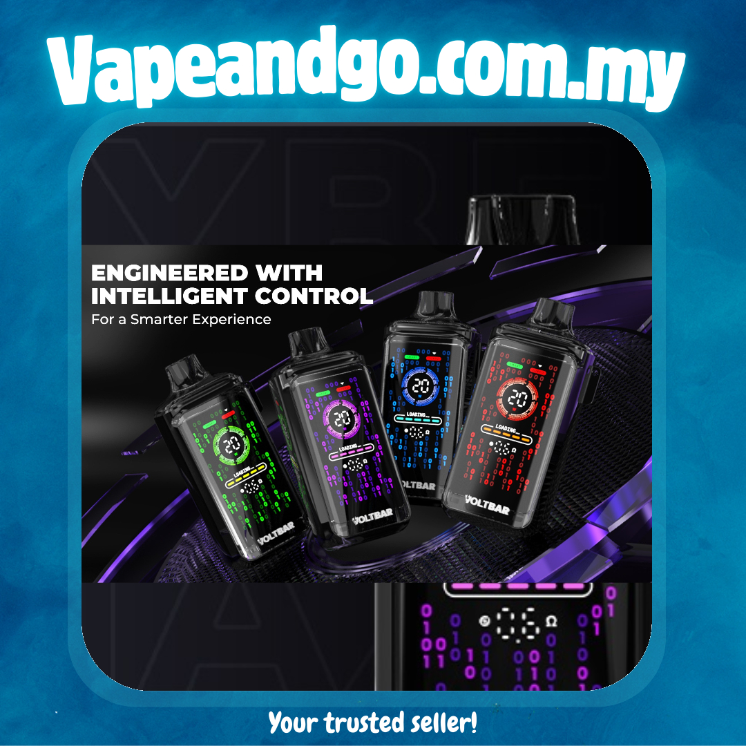 Voltbar Cyber Pro Max Starter Kit & 15ml Empty Cartridge Genuine Stock Buy Now