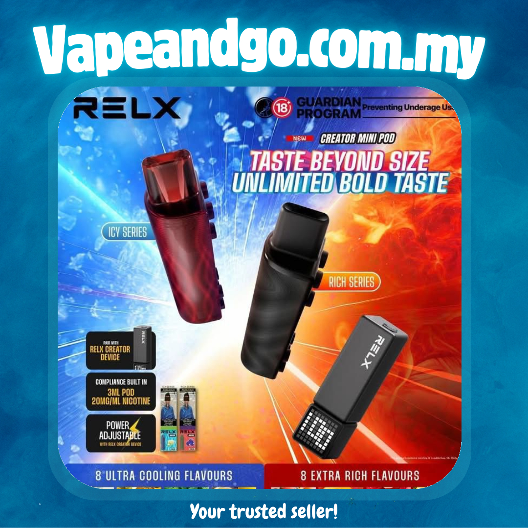 RELX Creator Mini Pod 3ml Genuine Stock Buy Now