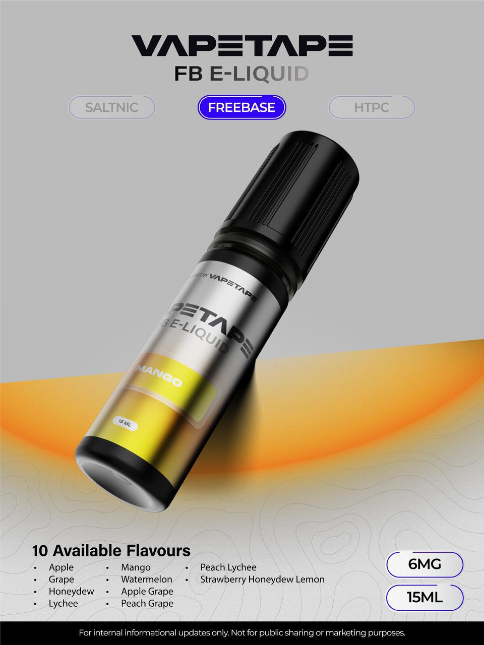 Vapetape 15ml E-Liquid Freebase Genuine Stock Buy Now - Vape And Go