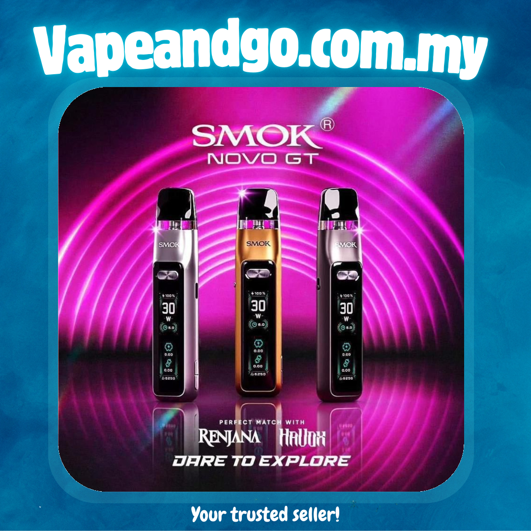 SMOK NOVO GT Kit & Cartridge Genuine Stock Buy Now