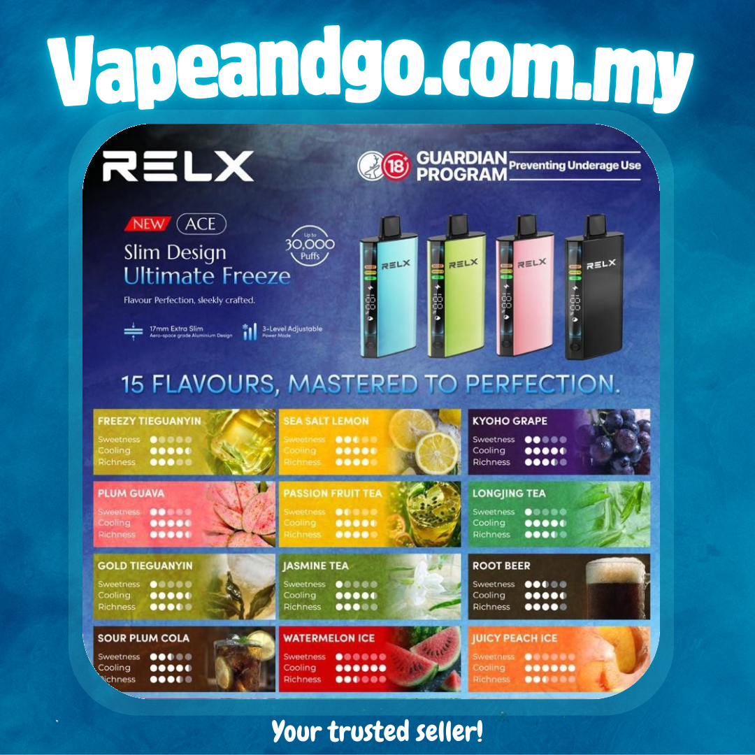 RELX Ace 30k Disposable Genuine Stock Buy Now