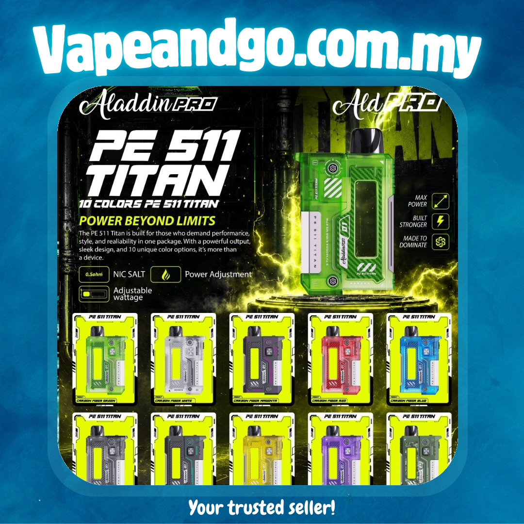 Aladdin Pro PE511 Titan Device & Empty Cartridge Genuine Stock Buy Now