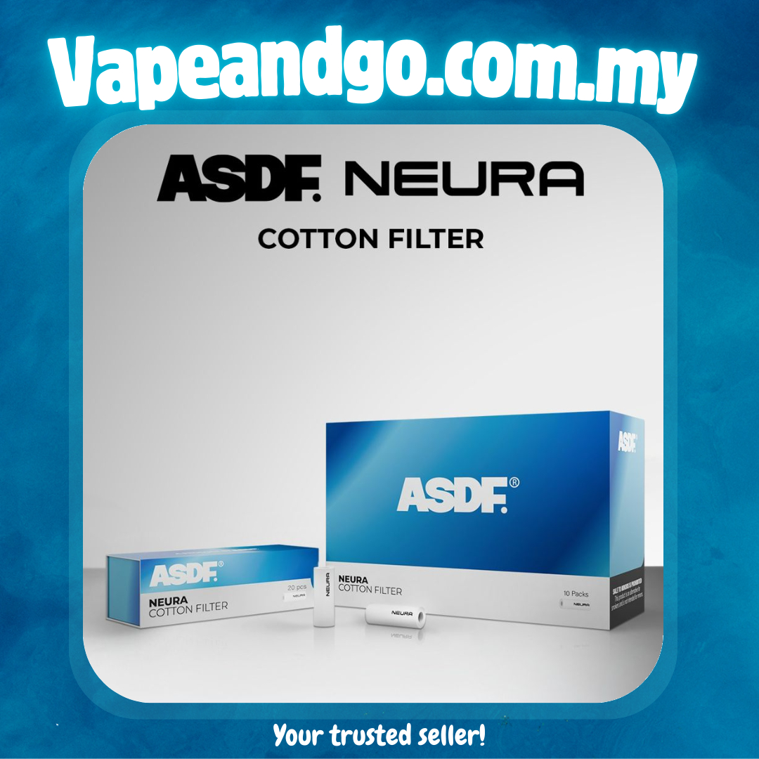ASDF NEURA Cotton Filter 20pcs Per Pack Genuine Stock Buy Now